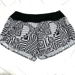 Nike Geometric Print Running Shorts, Women’s Size Small, Like New Condition!